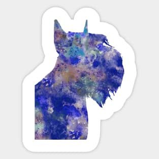 Giant Schnauzer, Sticker